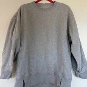 aerie Heather Grey Crewneck Sweatshirt